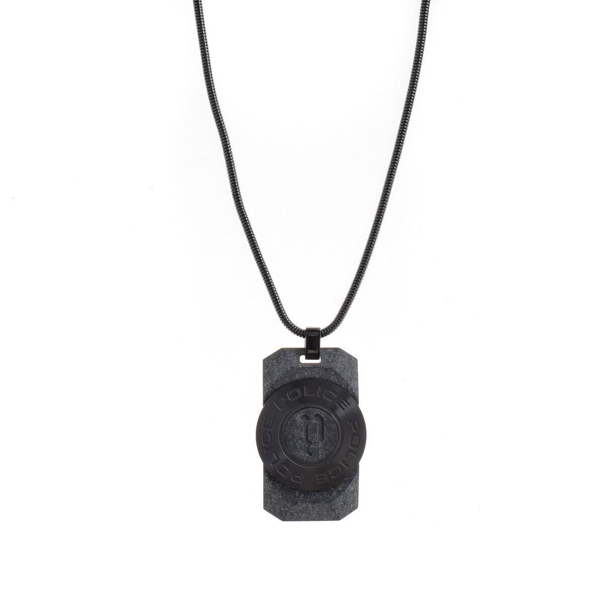 Herrhalsband Police PJ26567PSB.02 50 + 20 cm