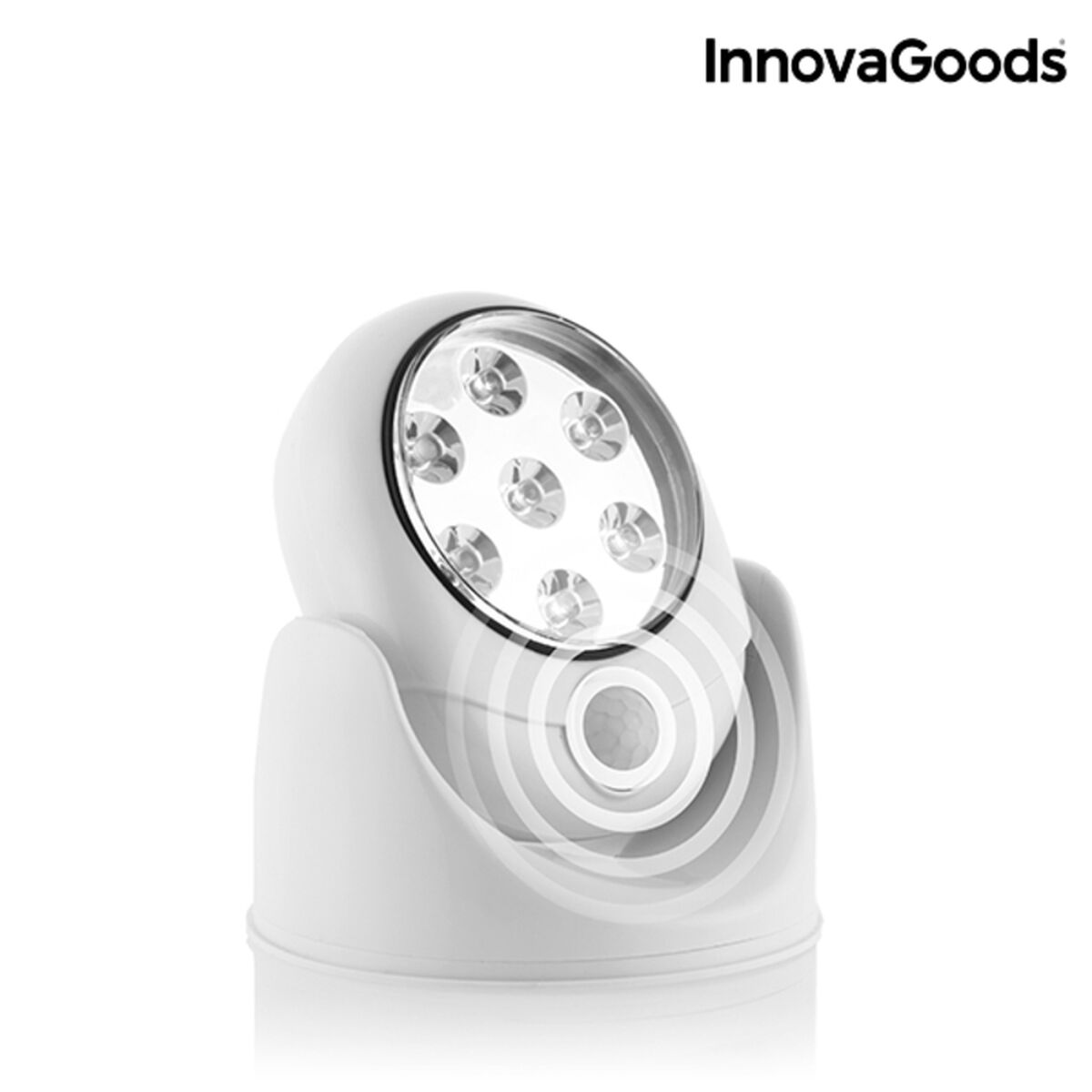 LED lampa med rörelsesensor InnovaGoods IG117025 (Renoverade A) - 7