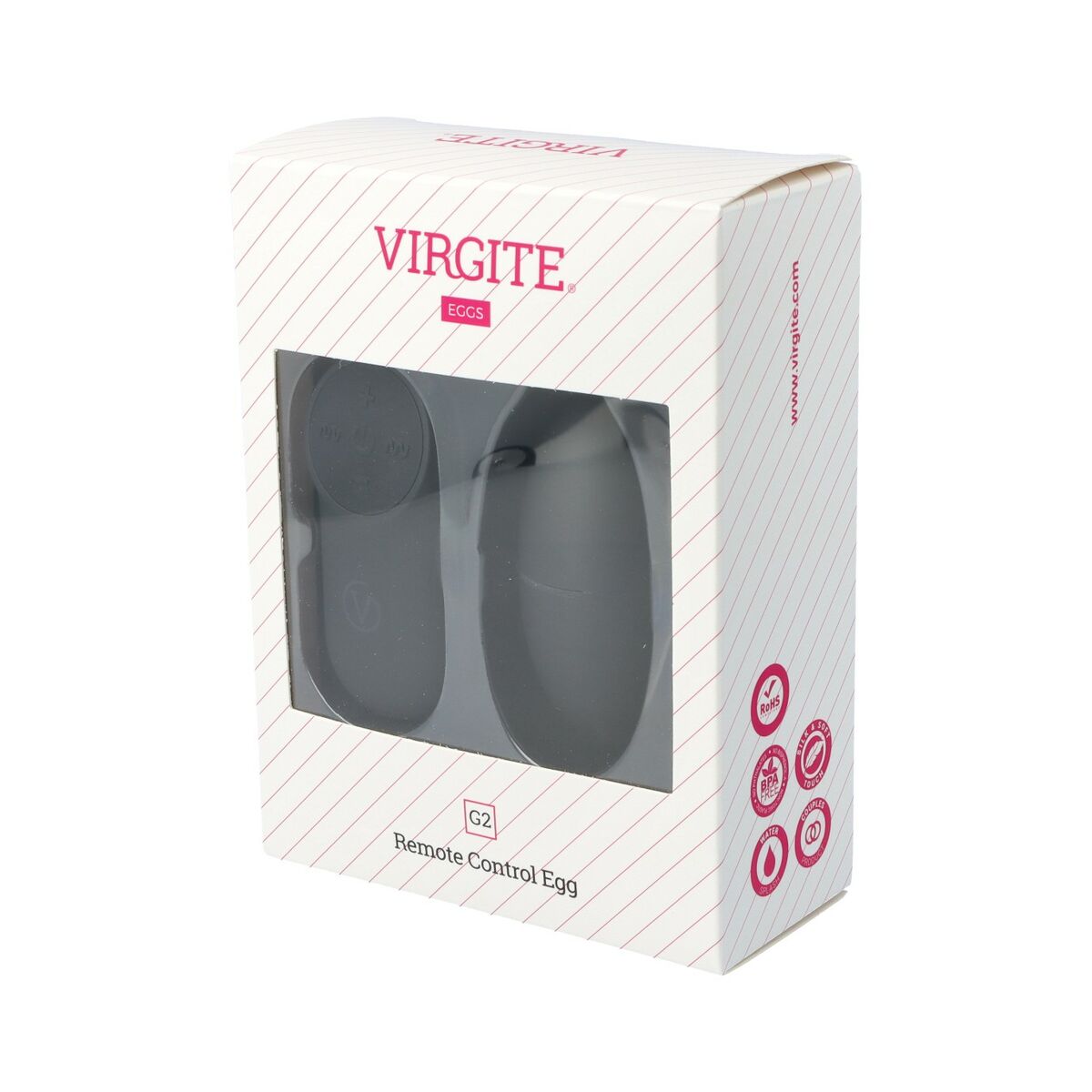 Patronvibrator Virgite Svart - 7