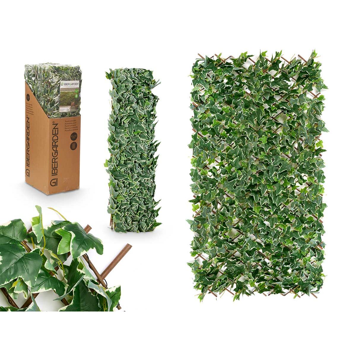 Dekorativ växt Ibergarden Polyetylen PEVA 180 x 2 x 90 cm 30 x 180 x 35 cm 35 x 120 x 8 cm 35 x 180 x 40 cm (8 antal) - 3