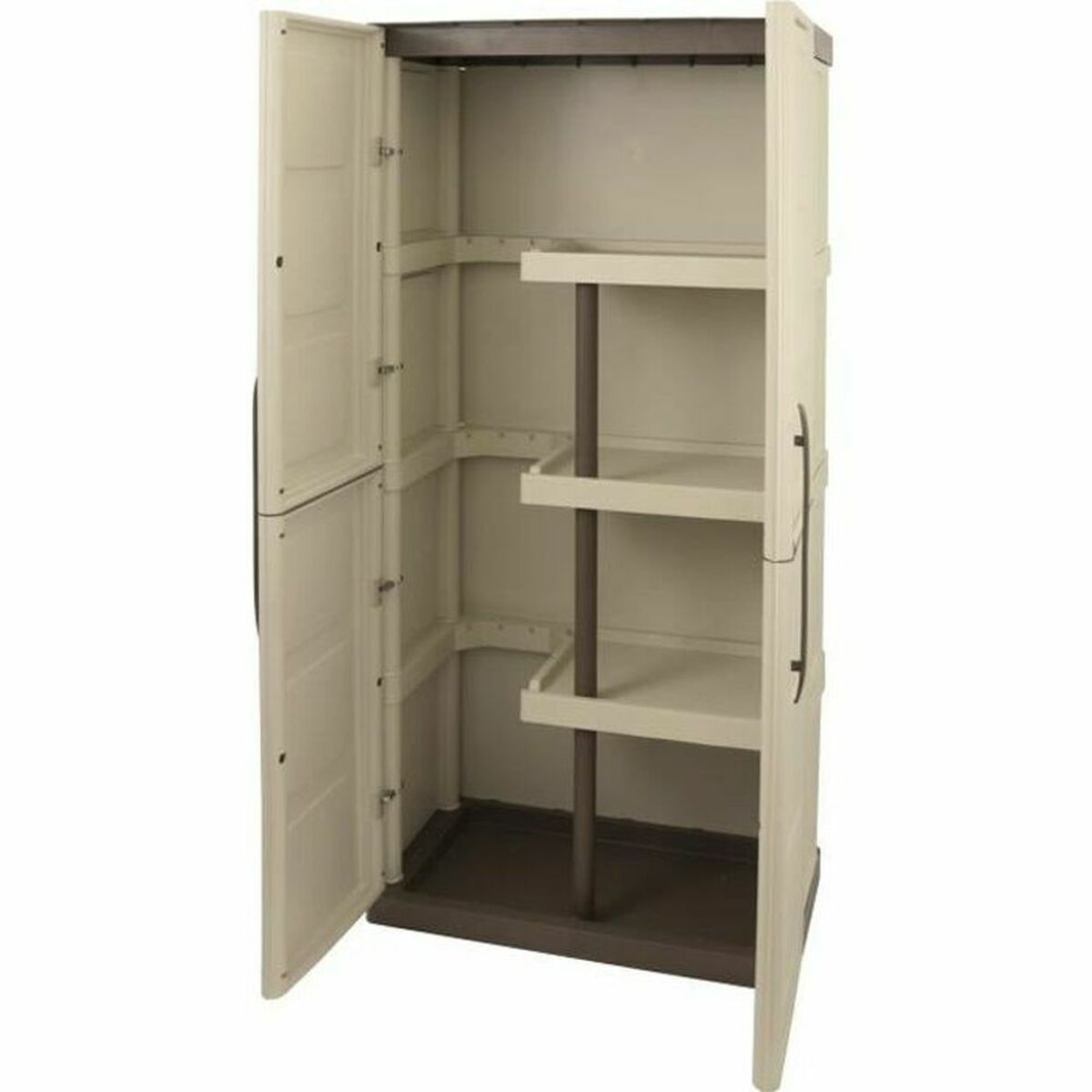 Skåp TOOD Beige Grå Harts 60 Kg 20 kg 70 x 39 x 165 cm - 3