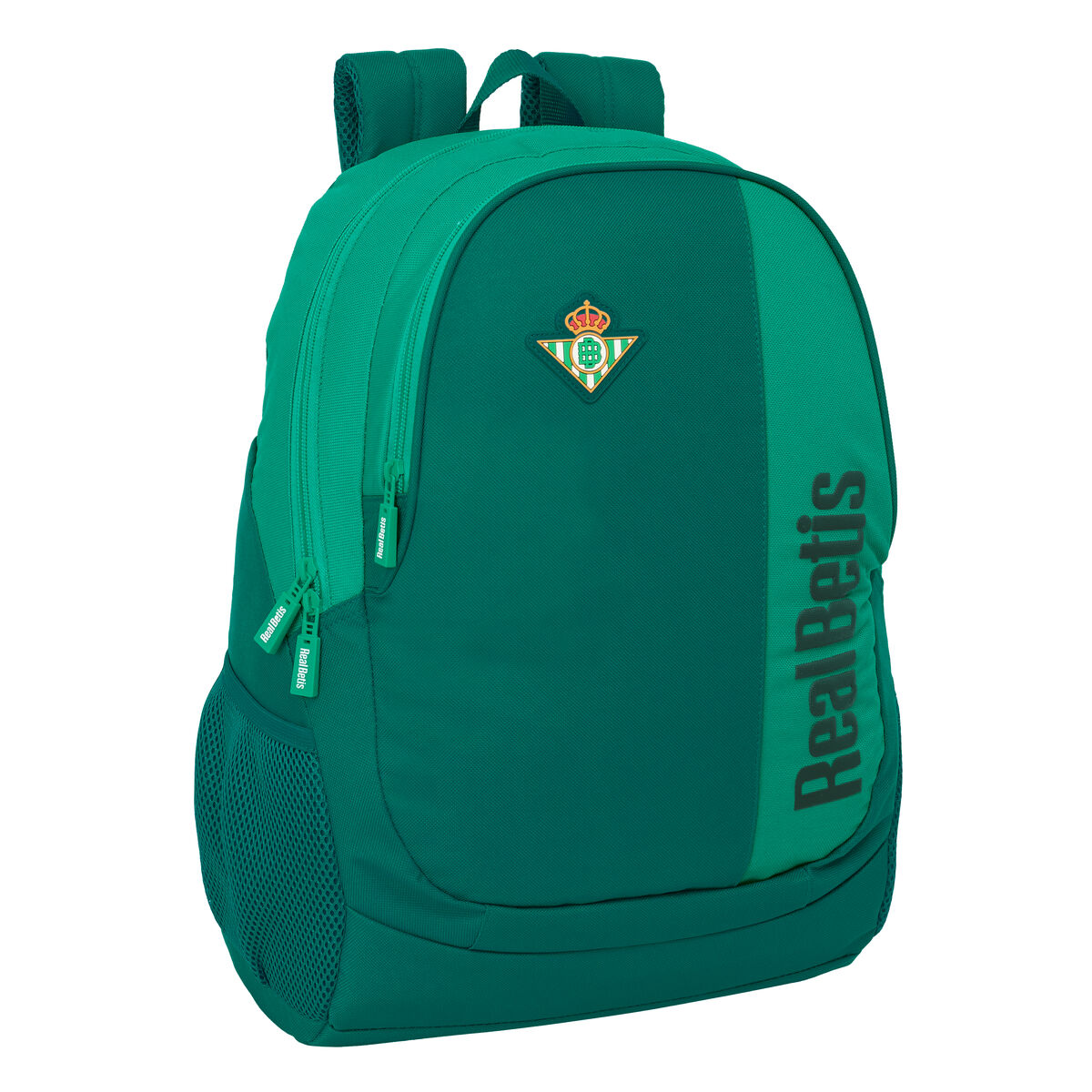 Skolryggsäck Real Betis Balompié Grön 32 x 44 x 16 cm