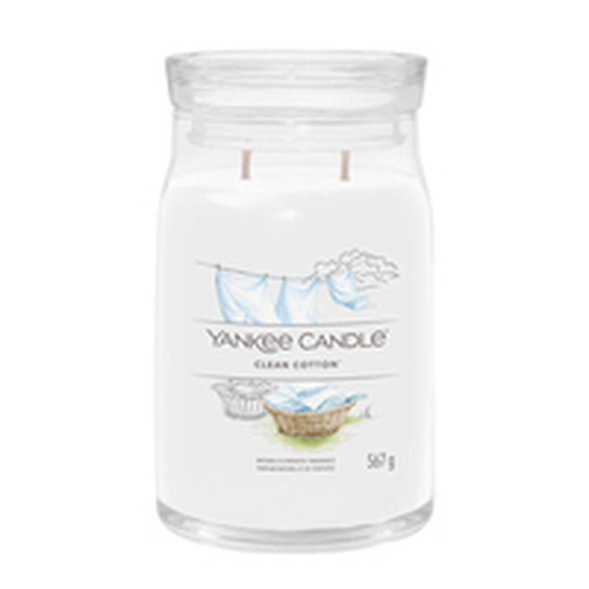 Doftljus Yankee Candle Clean Cotton 567 g - 2