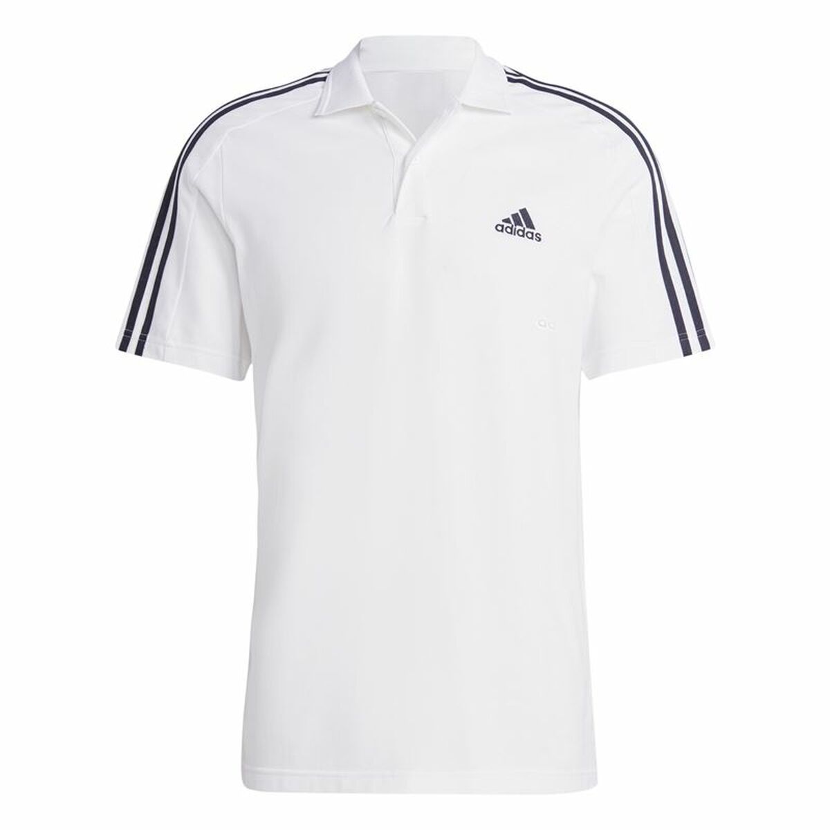 Polotröja kortärmad Herr Adidas Essentials Vit XL