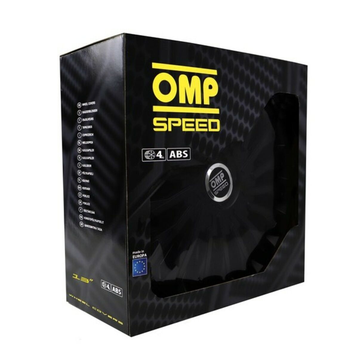 Navkapsel OMP Stinger Speed Svart 13" (4 uds) - 12