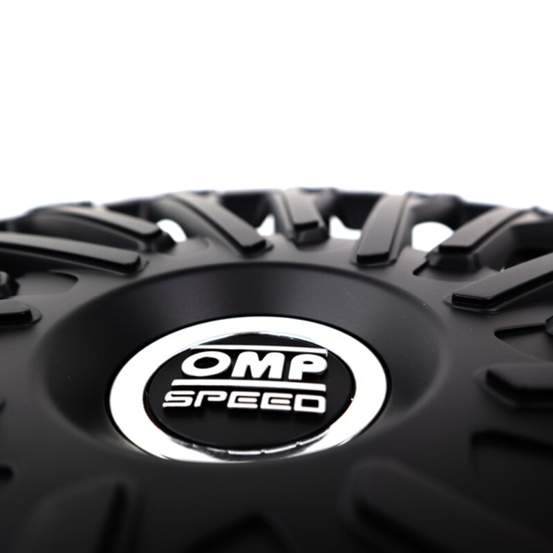 Navkapsel OMP Stinger Speed Svart 13" (4 uds) - 9