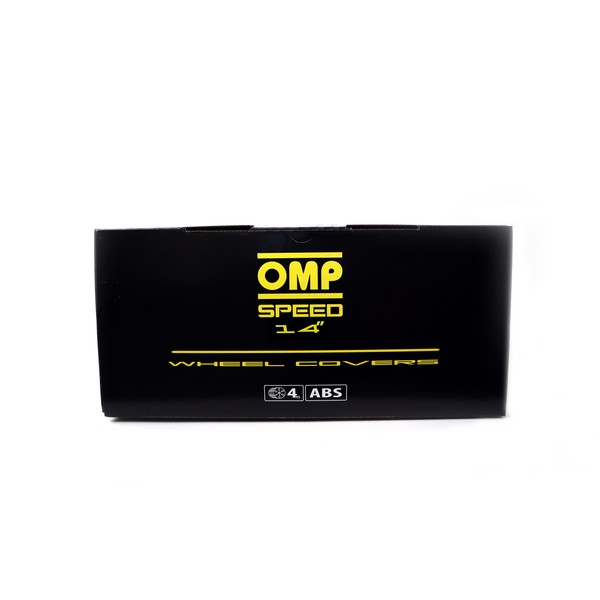 Navkapsel OMP Stinger Speed Svart 14" (4 uds) - 4