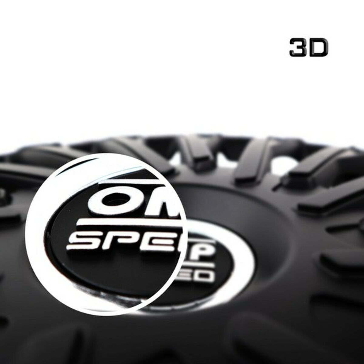 Navkapsel OMP Stinger Speed Svart 14" (4 uds) - 23