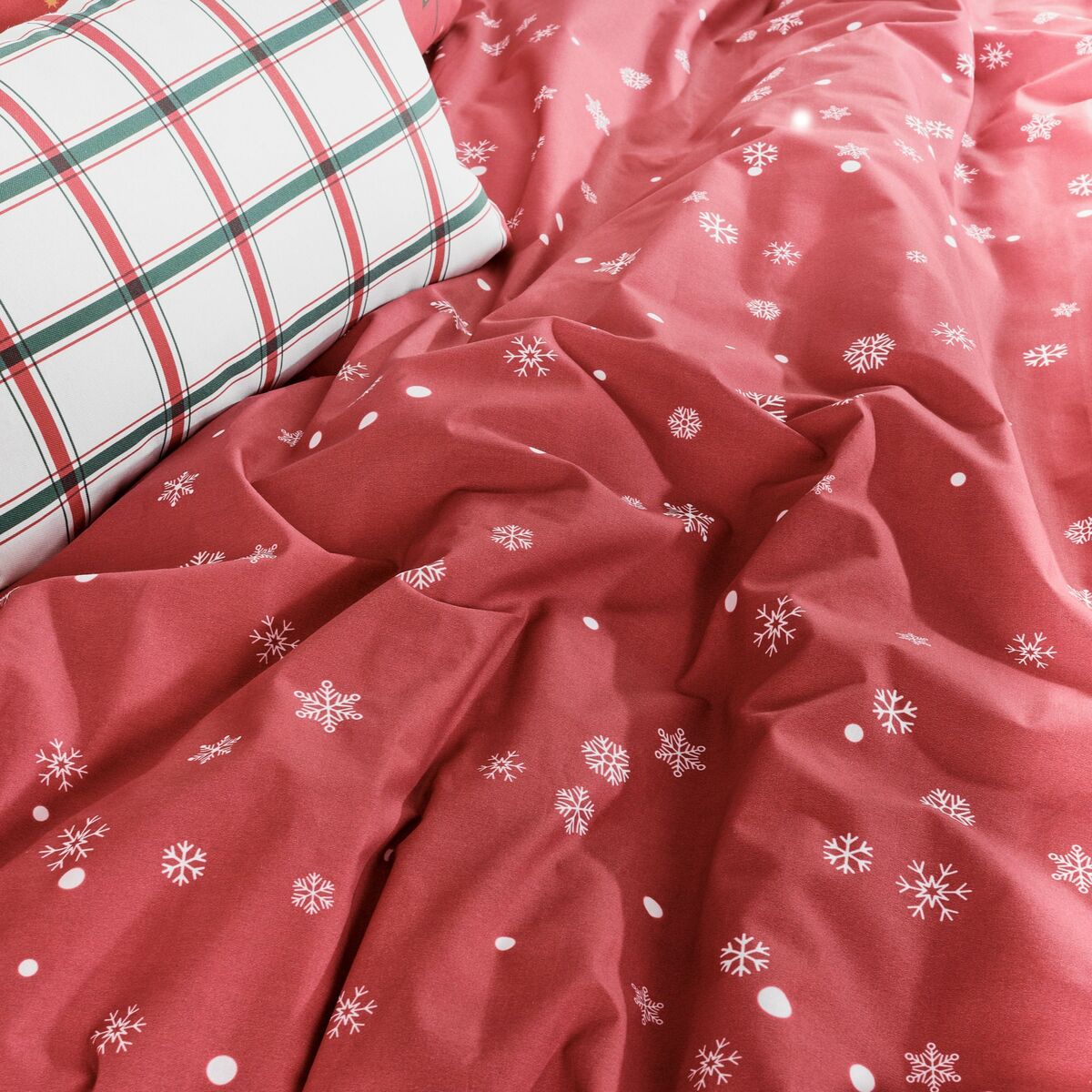 Påslakan Decolores Laponia Multicolour 175 Trådar 260 x 240 cm Säng 180 - 7