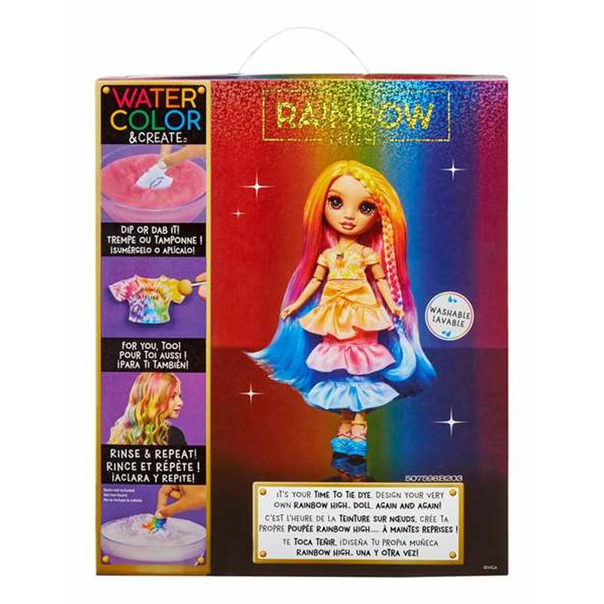 Docka MGA Rainbow High WaterColor & Create 22 cm - 4