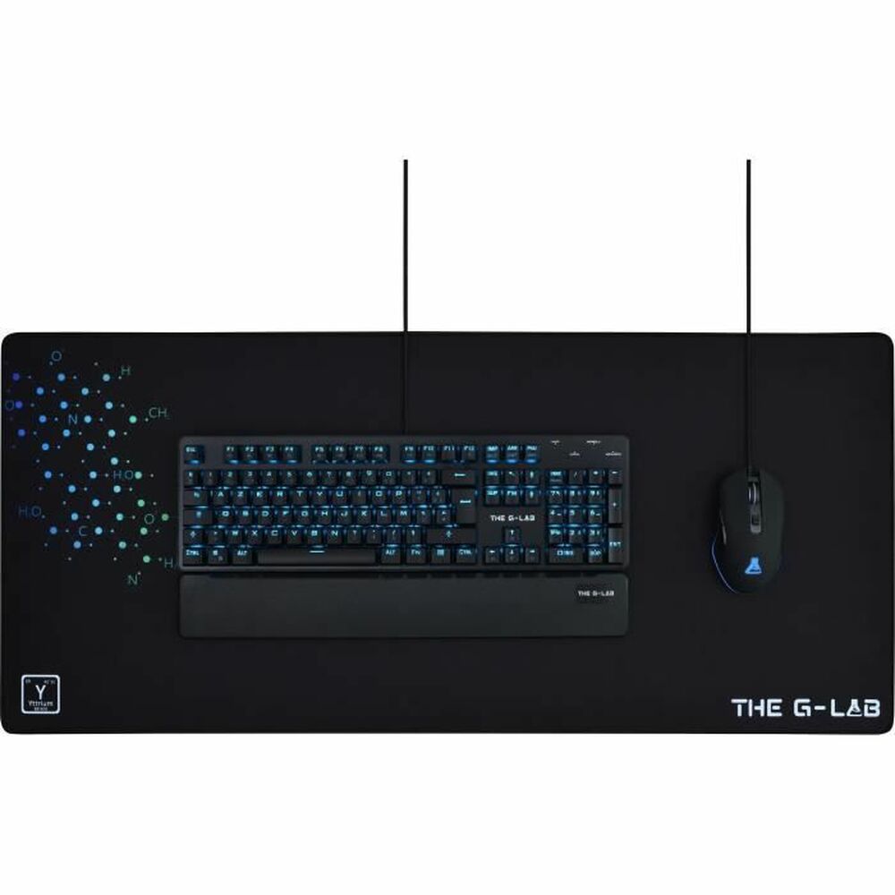 Halkfri matta The G-Lab Pad Yttrium Svart 90 x 40 cm