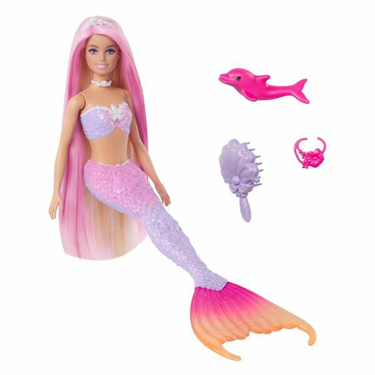 Docka Barbie Malibú  Ledbuss Sjöjungfru - 6