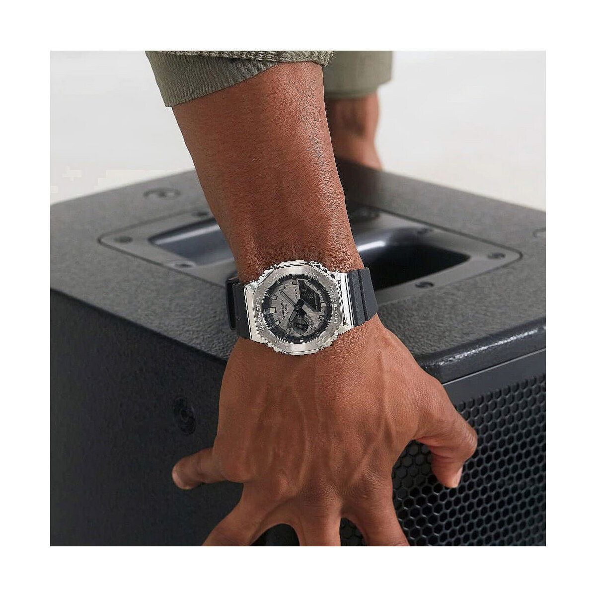 Herrklocka Casio OAK METAL COVERED - STEEL (Ø 44,5 mm) (Ø 45 mm) - 3