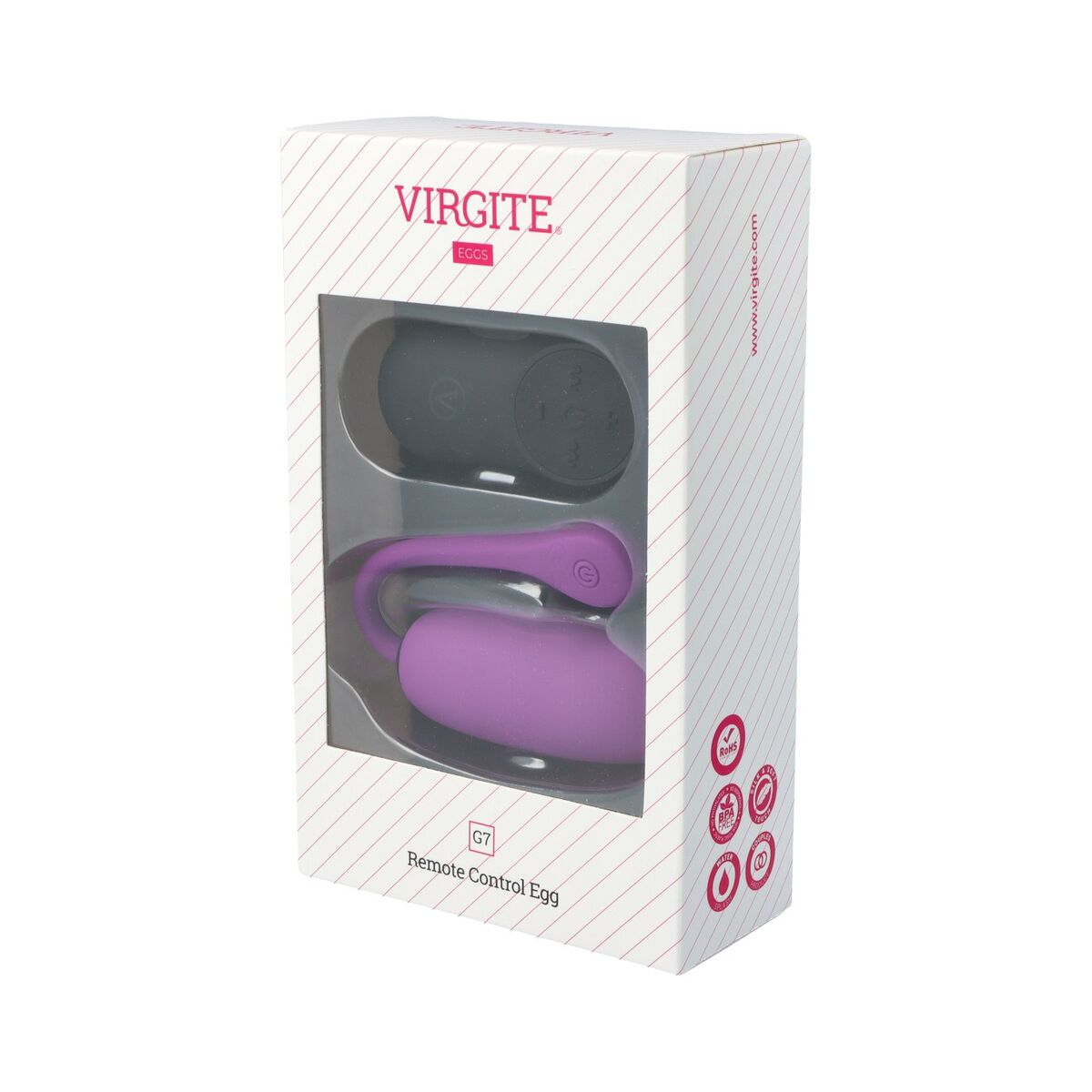 Onani-ägg Virgite Purpur - 4