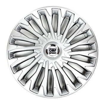 Navkapsel OMP Stinger Speed Silvrig 13" (4 uds)