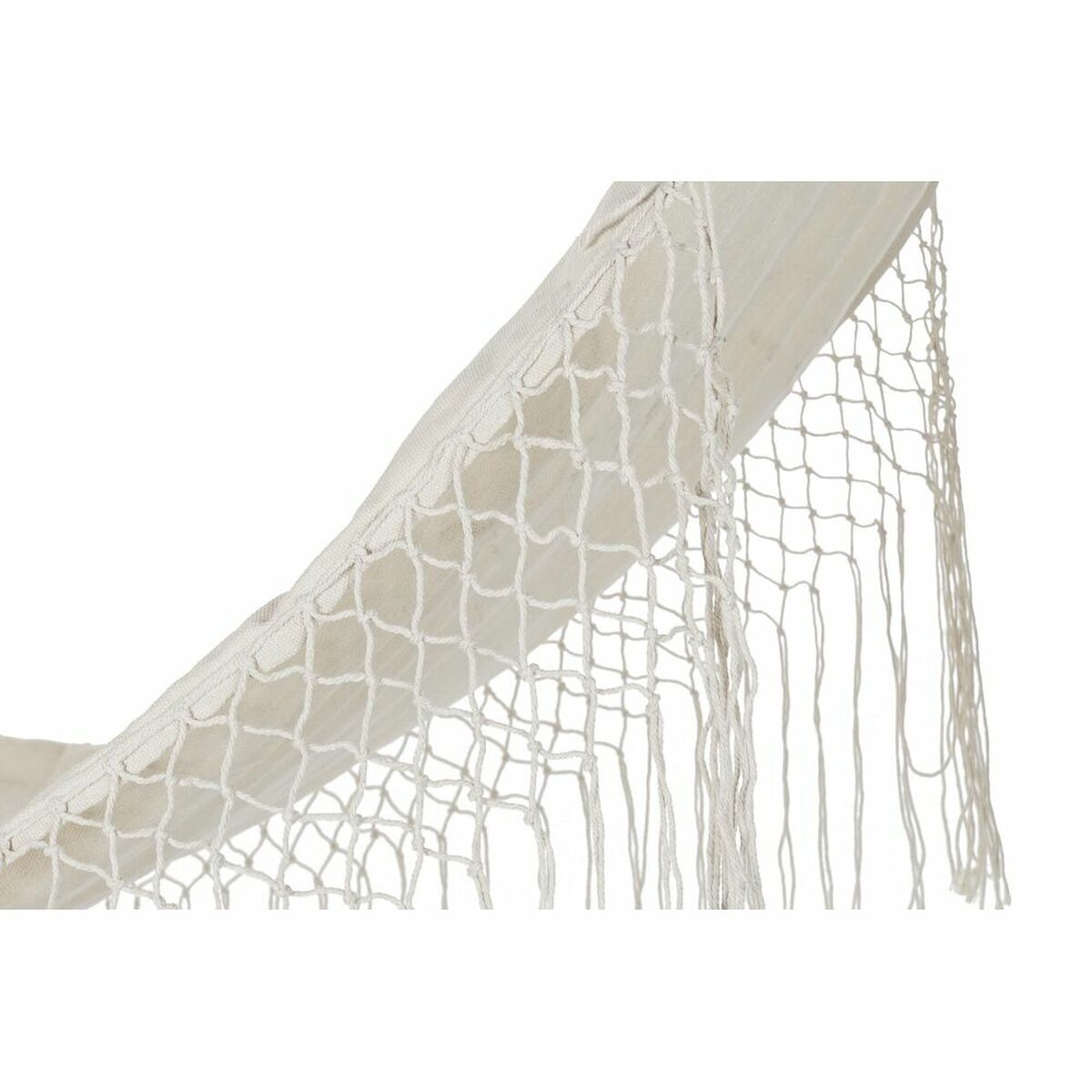 Hängmatta DKD Home Decor Beige Polyester Bomull Furu Frans (280 x 100 x 130 cm) - 2