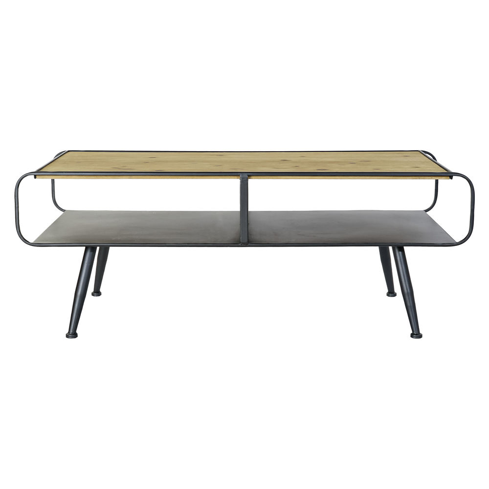 Soffbord DKD Home Decor Metall Gran (120 x 60 x 45 cm)