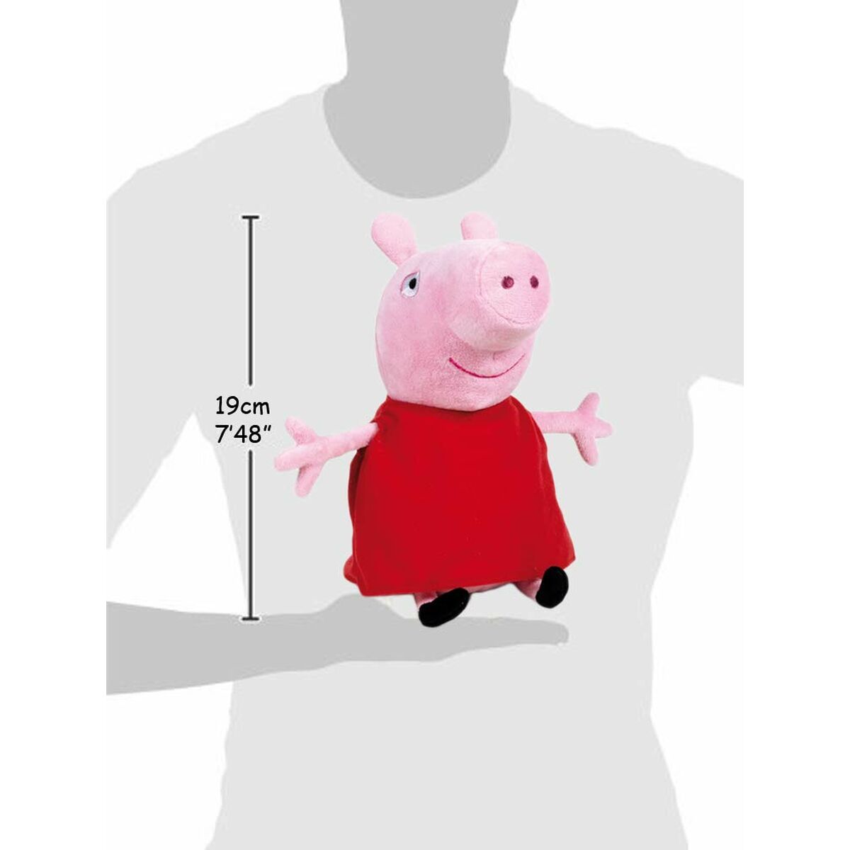 Mjukisleksak Peppa Pig 20 cm - 3