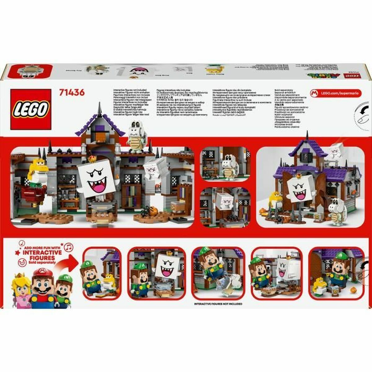 Byggsats Lego King Boo's Haunted Mansion Multicolour - 5