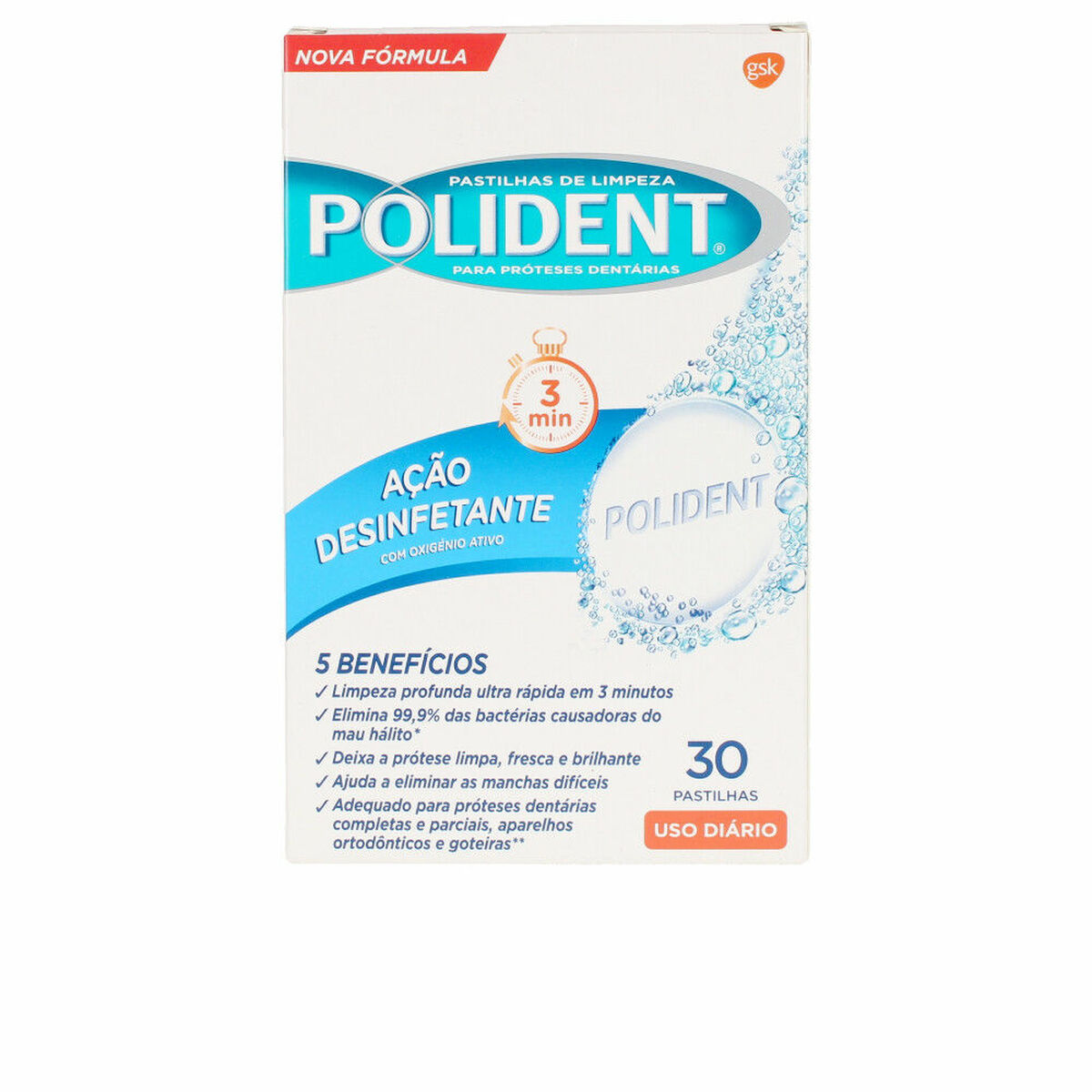 Duschtvål Polident (30 uds) - 2