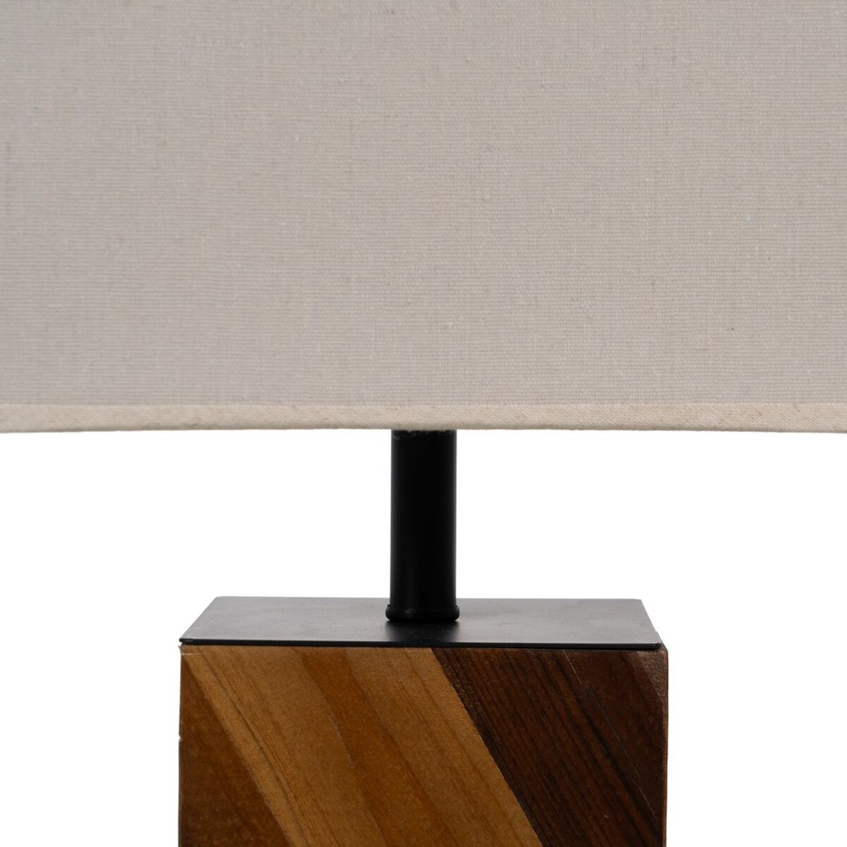 Bordslampa Brun Kräm 60 W 220-240 V 25 x 25 x 51 cm - 7