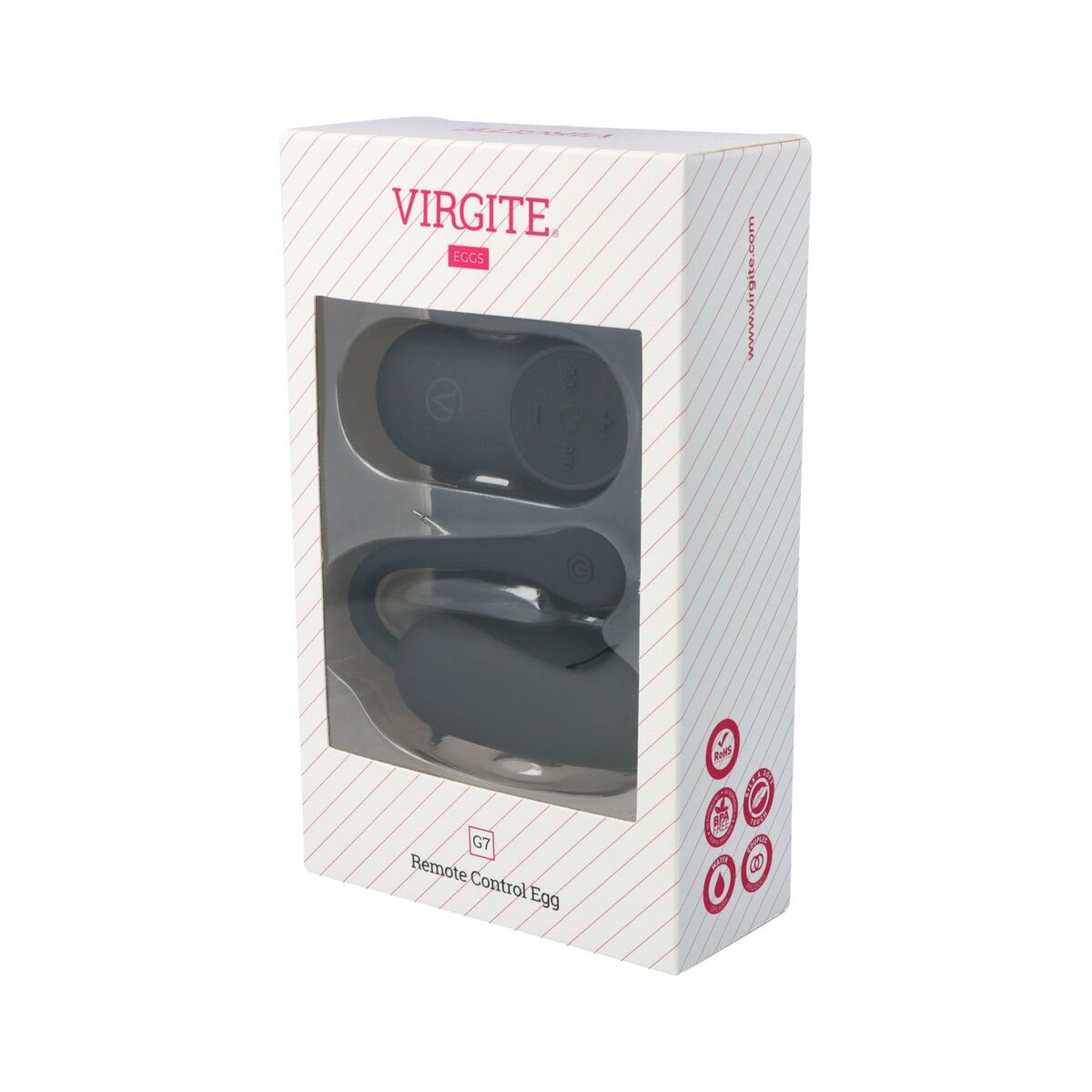 Onani-ägg Virgite Svart - 5