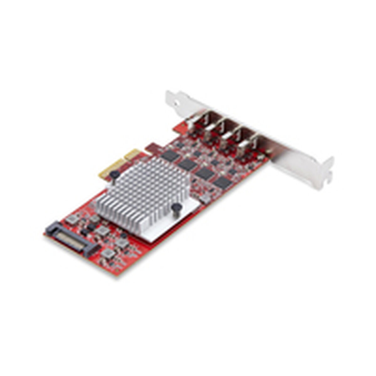 USB-kabel Startech P10Q4C-USB-CARD Röd - 3