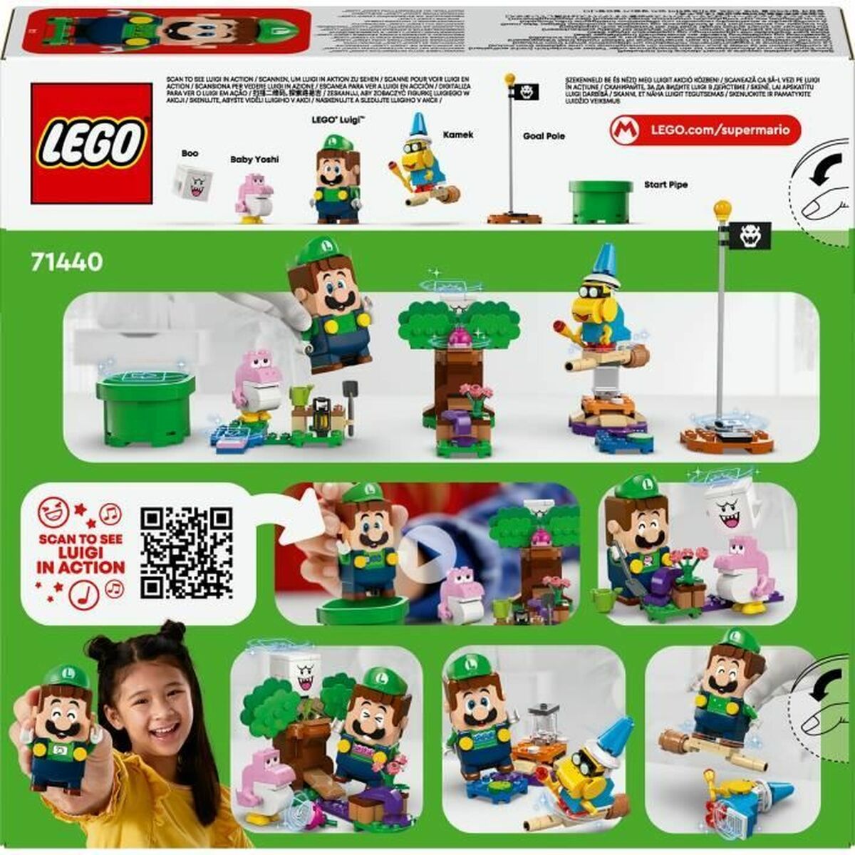 Byggsats Lego 71440 Adventures with LEGO Luigi Interactive Multicolour - 5