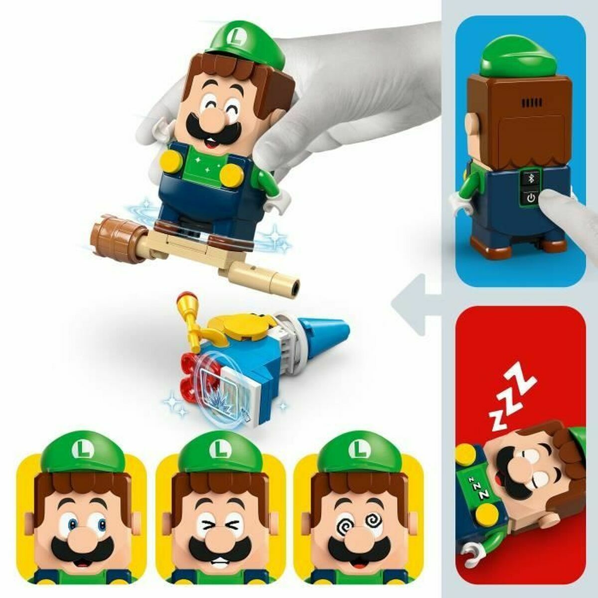 Byggsats Lego 71440 Adventures with LEGO Luigi Interactive Multicolour - 3