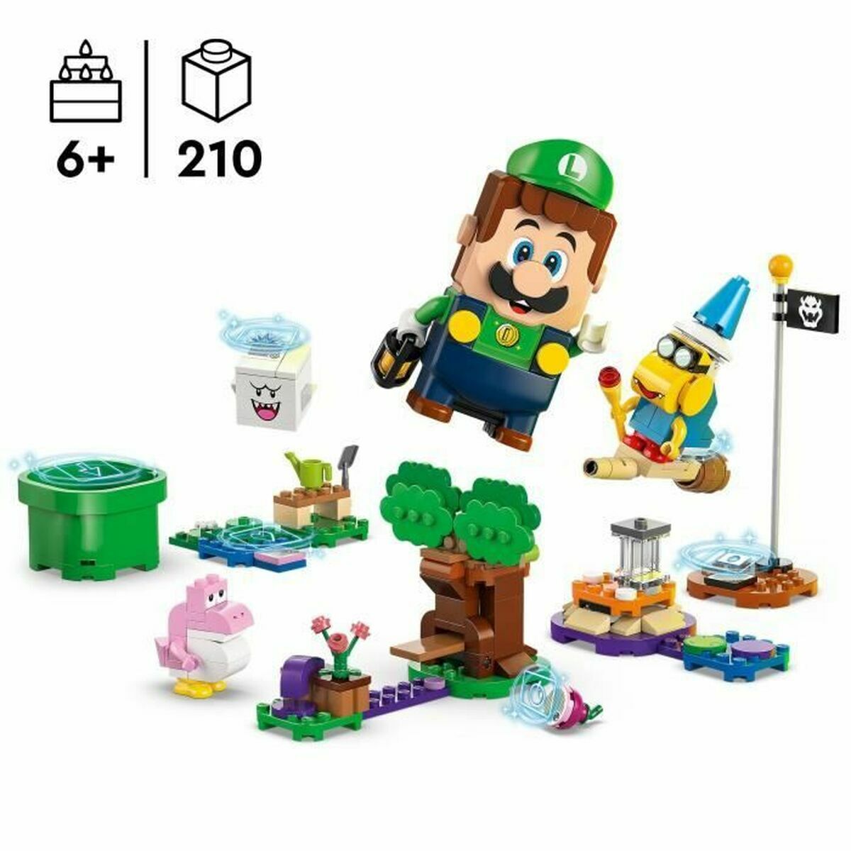 Byggsats Lego 71440 Adventures with LEGO Luigi Interactive Multicolour - 2