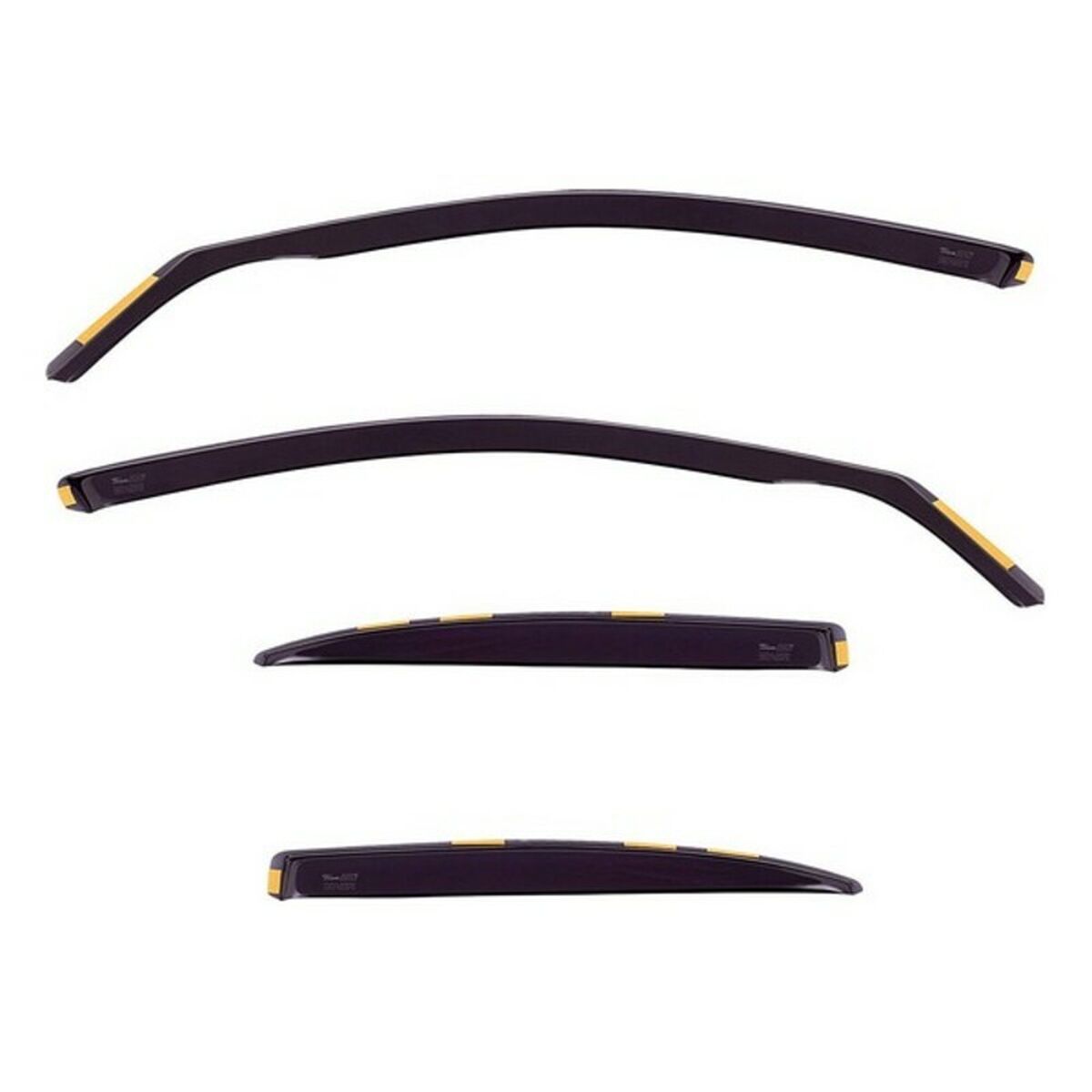 Vindavvisare HEKO 23258 4D Frontal 4 pcs Bakre