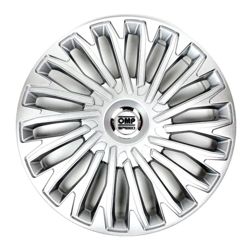 Navkapsel OMP Stinger Speed Silvrig 16" (4 uds) - 5