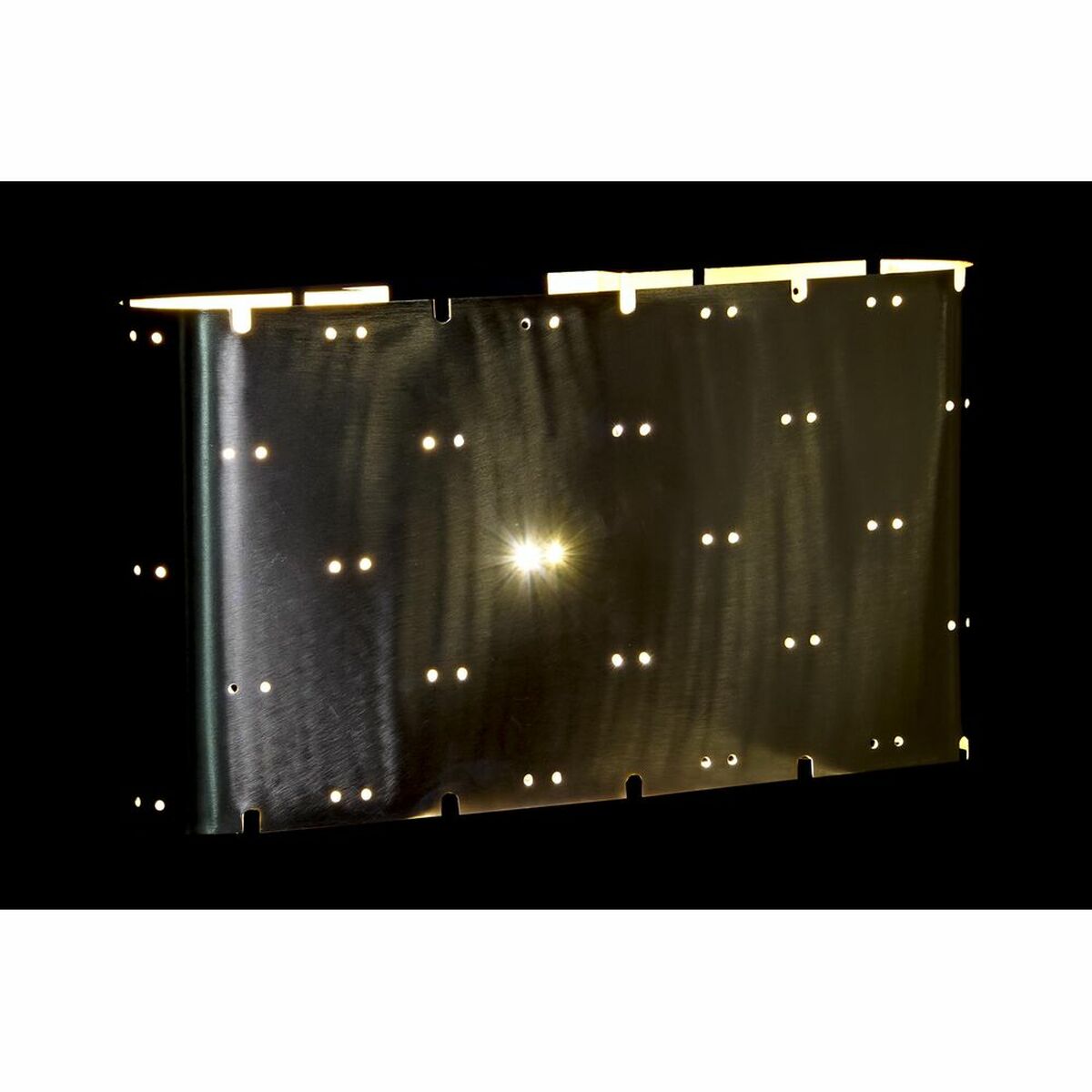 Vägglampa DKD Home Decor Gyllene Metall Modern (39 x 11,5 x 20,5 cm) - 2
