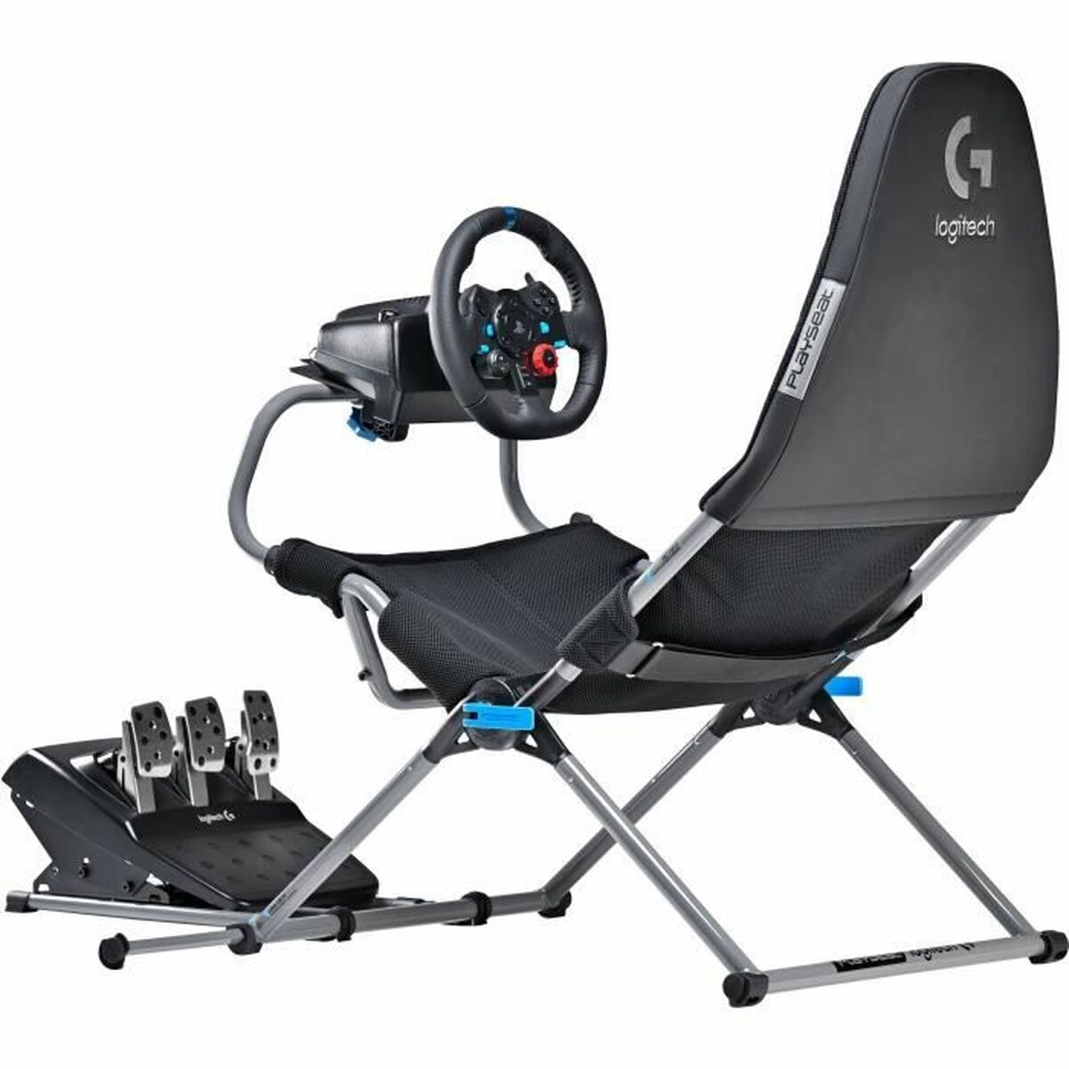 Racing-säte Logitech Playseat Challenge Svart - 5