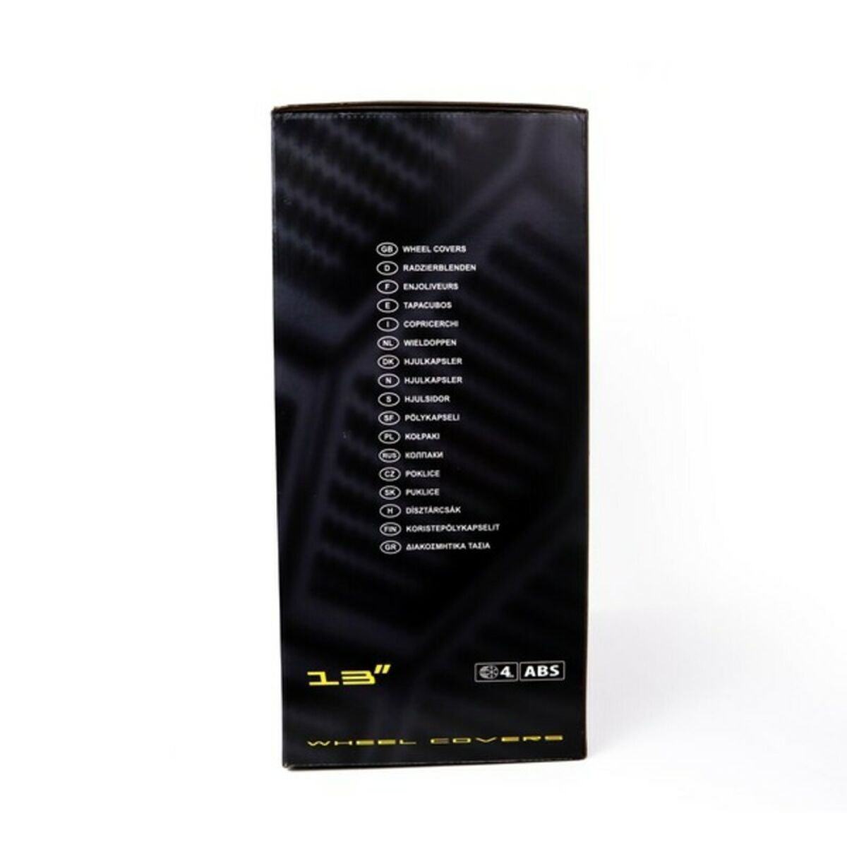 Navkapsel OMP Stinger Speed Svart Silvrig 13" (4 uds) - 20