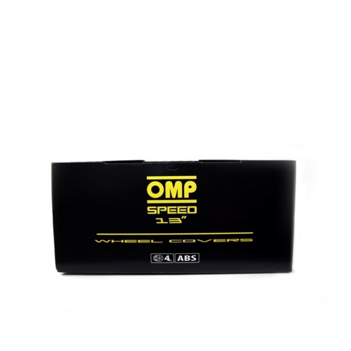 Navkapsel OMP Stinger Speed Svart Silvrig 13" (4 uds) - 25