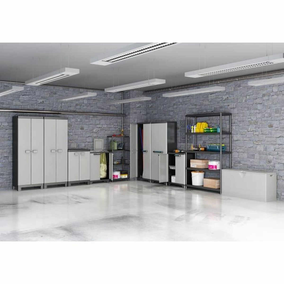 Bokhylla KIS Keter 68 x 39 x 173 cm - 3