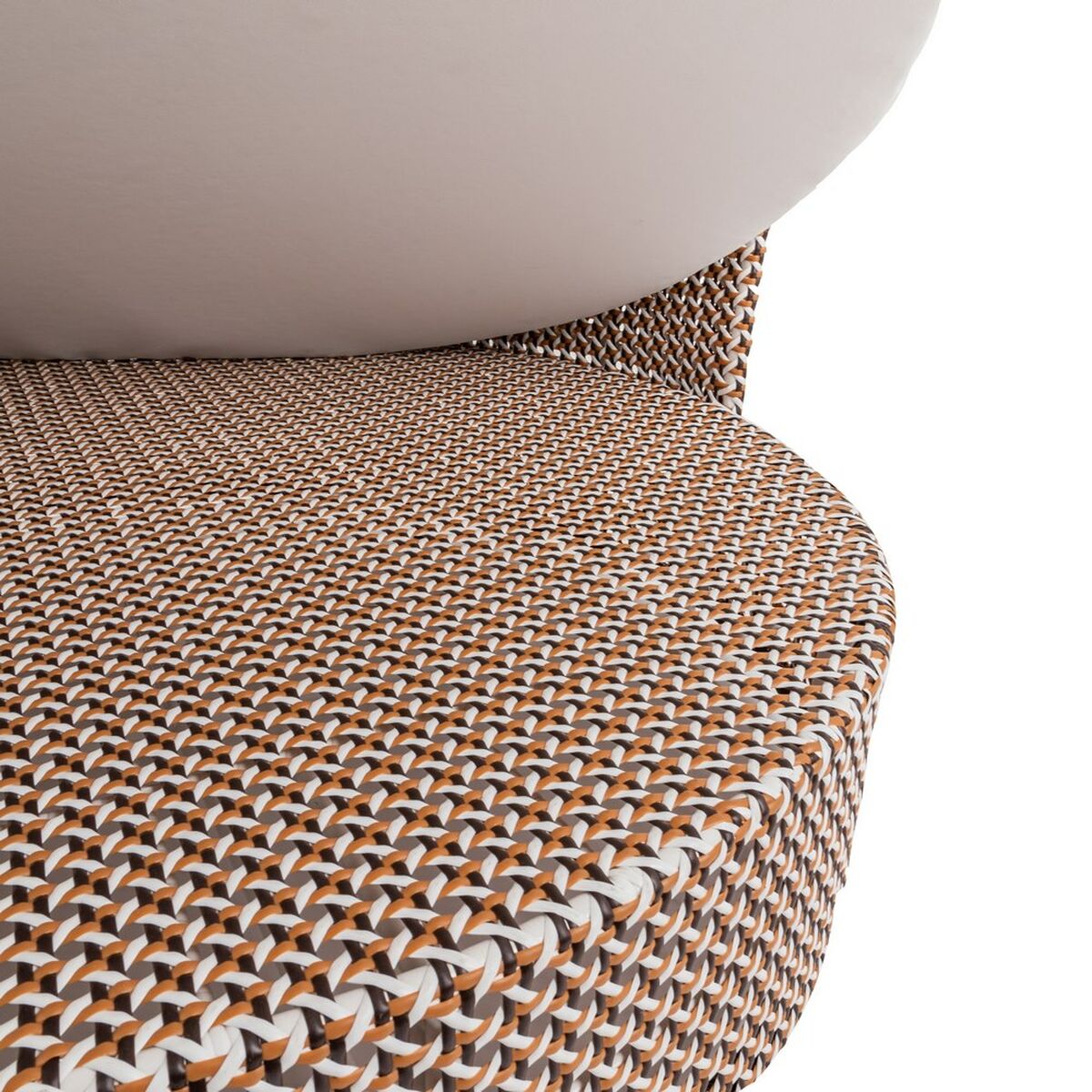 Trädgårdssäng Nadia Brun 133 x 126 x 70 cm - 2