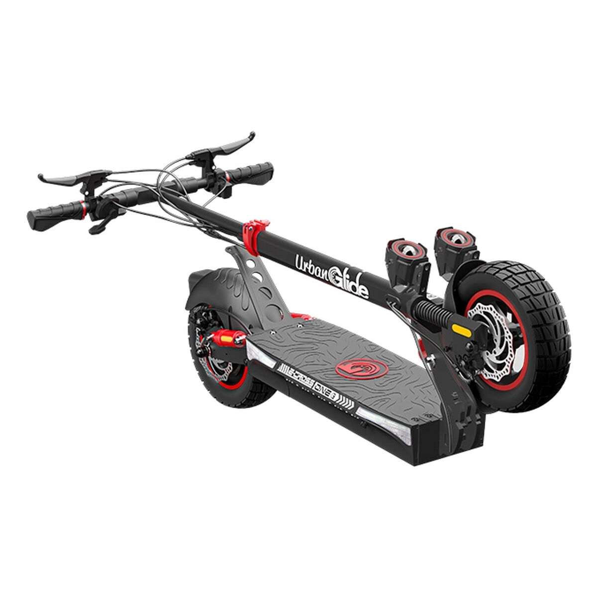 Elscooter Urbanglide ECROSS ONE 800 W Svart 25 km/h - 2
