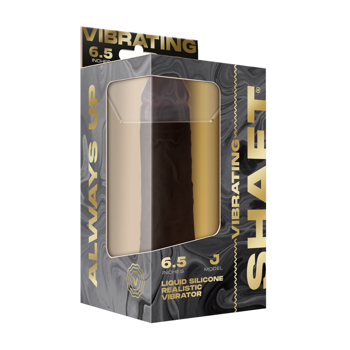 Realistisk vibrator Shaft Silikon Ø 3,6 cm (14,5 cm) - 5