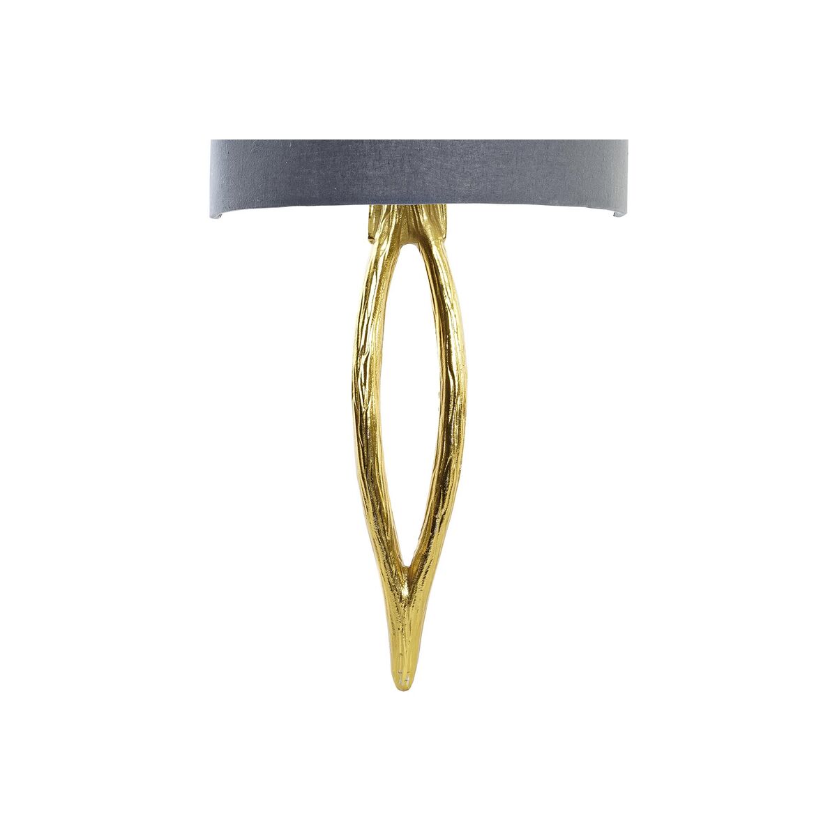 Vägglampa DKD Home Decor Gyllene Metall Polyester 220 V 50 W (30 x 16 x 60 cm) - 6