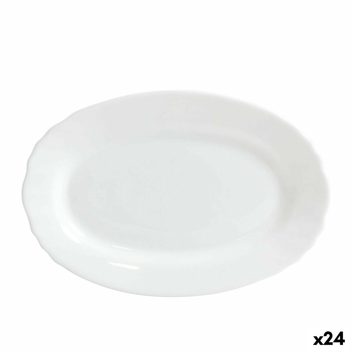 Servingsfat Bormioli Ebro Glas Avlång 23 x 15,5 x 2,1 cm (24 antal)