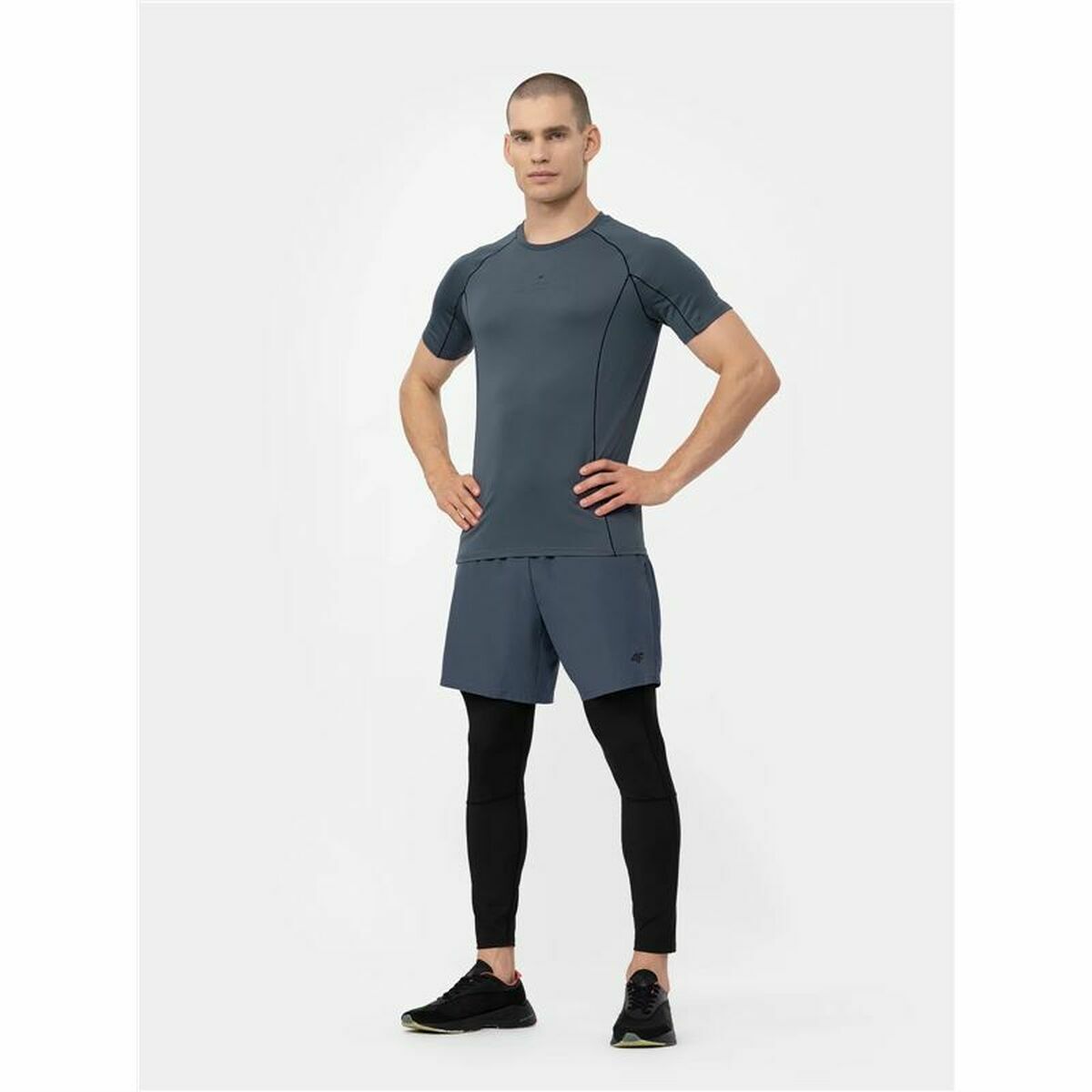 Sportleggings, Herr 4F Functional SKMF010 - 5