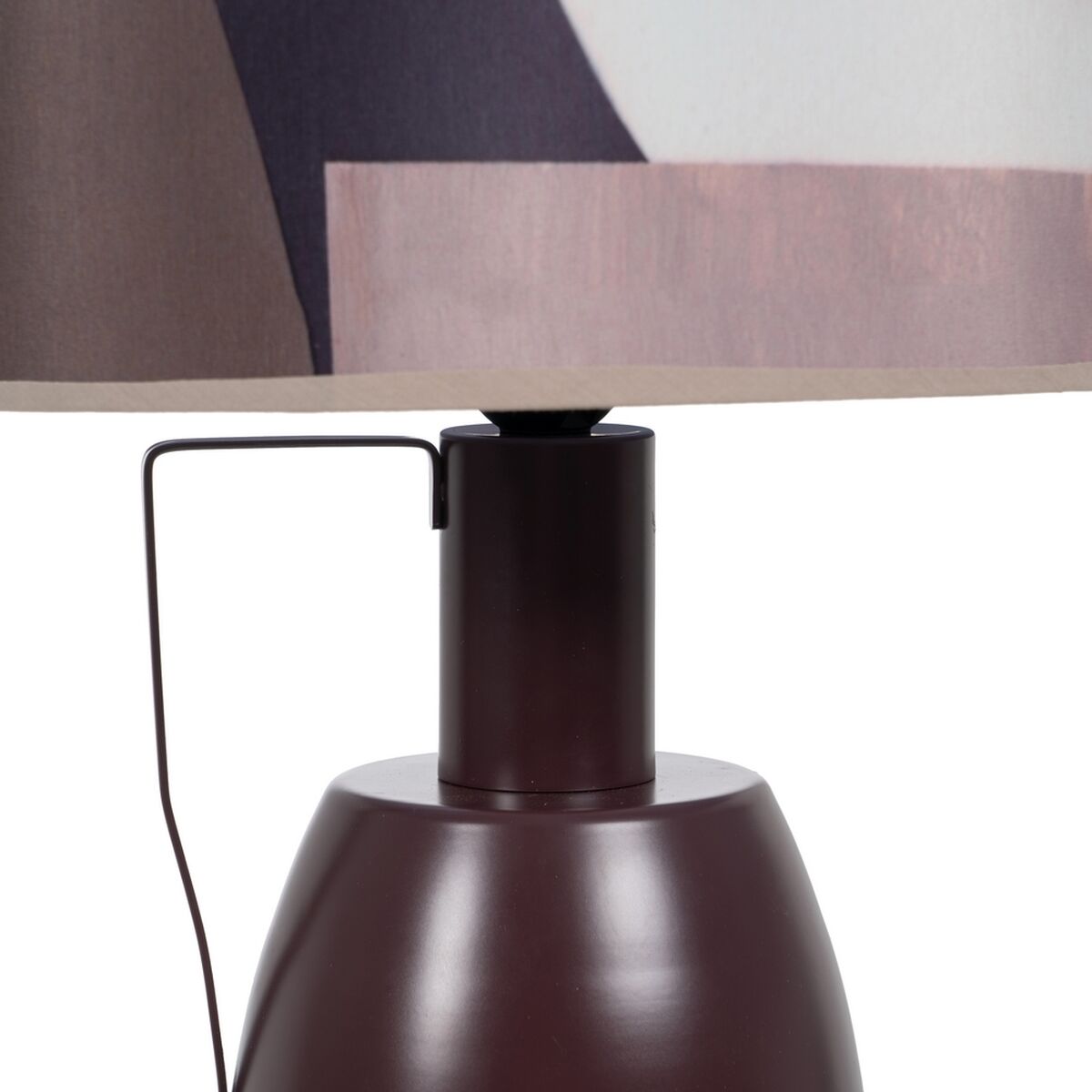 Bordslampa Brun Järn 60 W 220-240 V 30 x 30 x 49 cm - 6