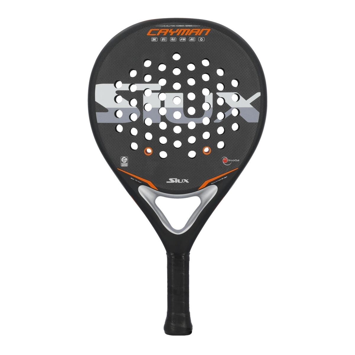 Padelracket Siux CAYMAN Svart - 2