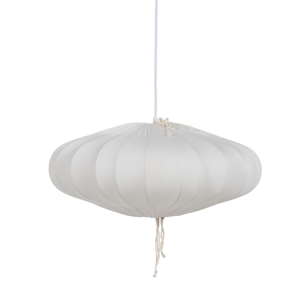 Taklampa Vit Bomull 220-240 V 49,5 x 49,5 x 20 cm