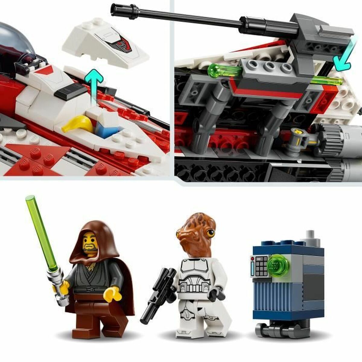 Byggsats Lego Jedi Bob's Starfighter Multicolour - 4