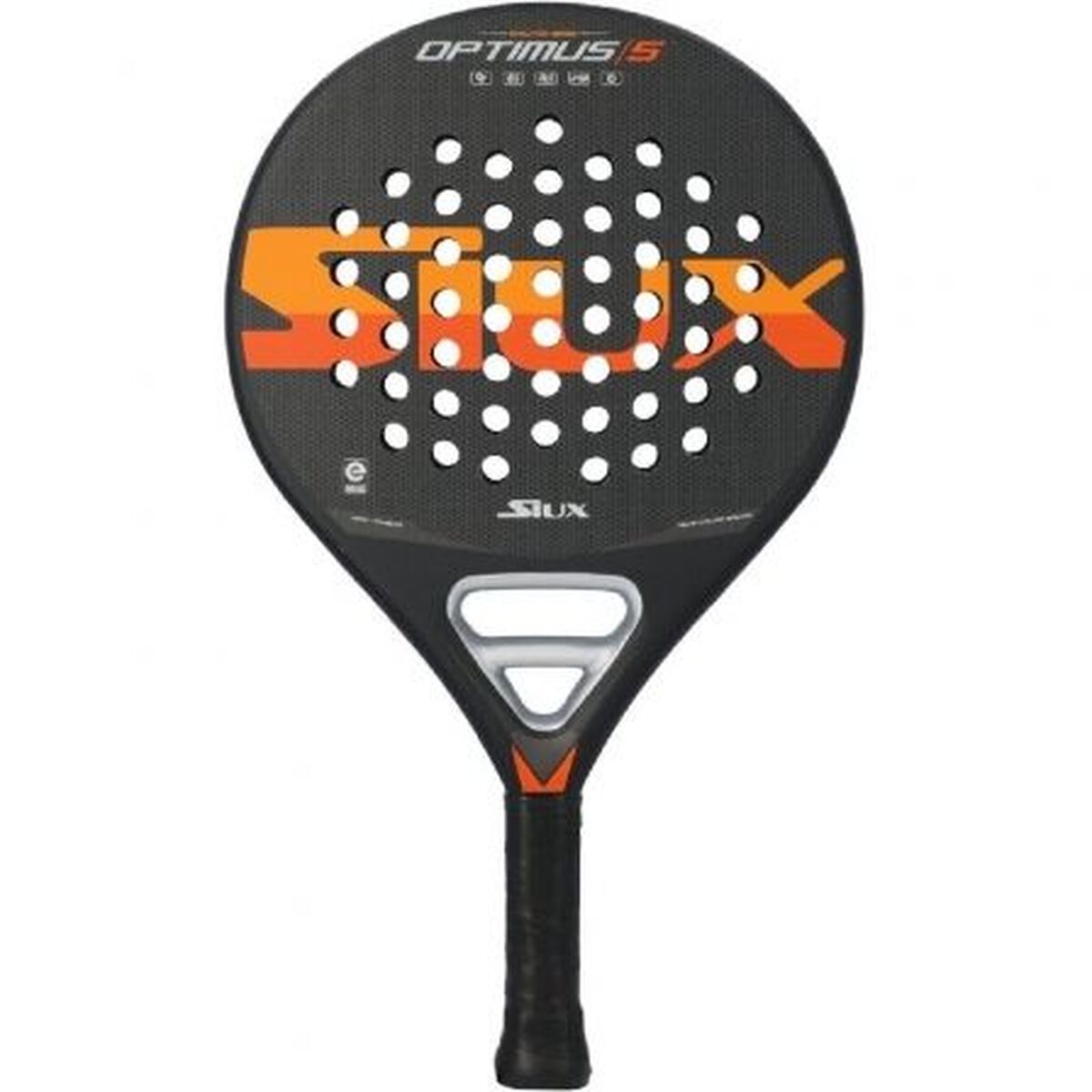 Padelracket Siux OPTIMUS 5 Svart Kolfiber