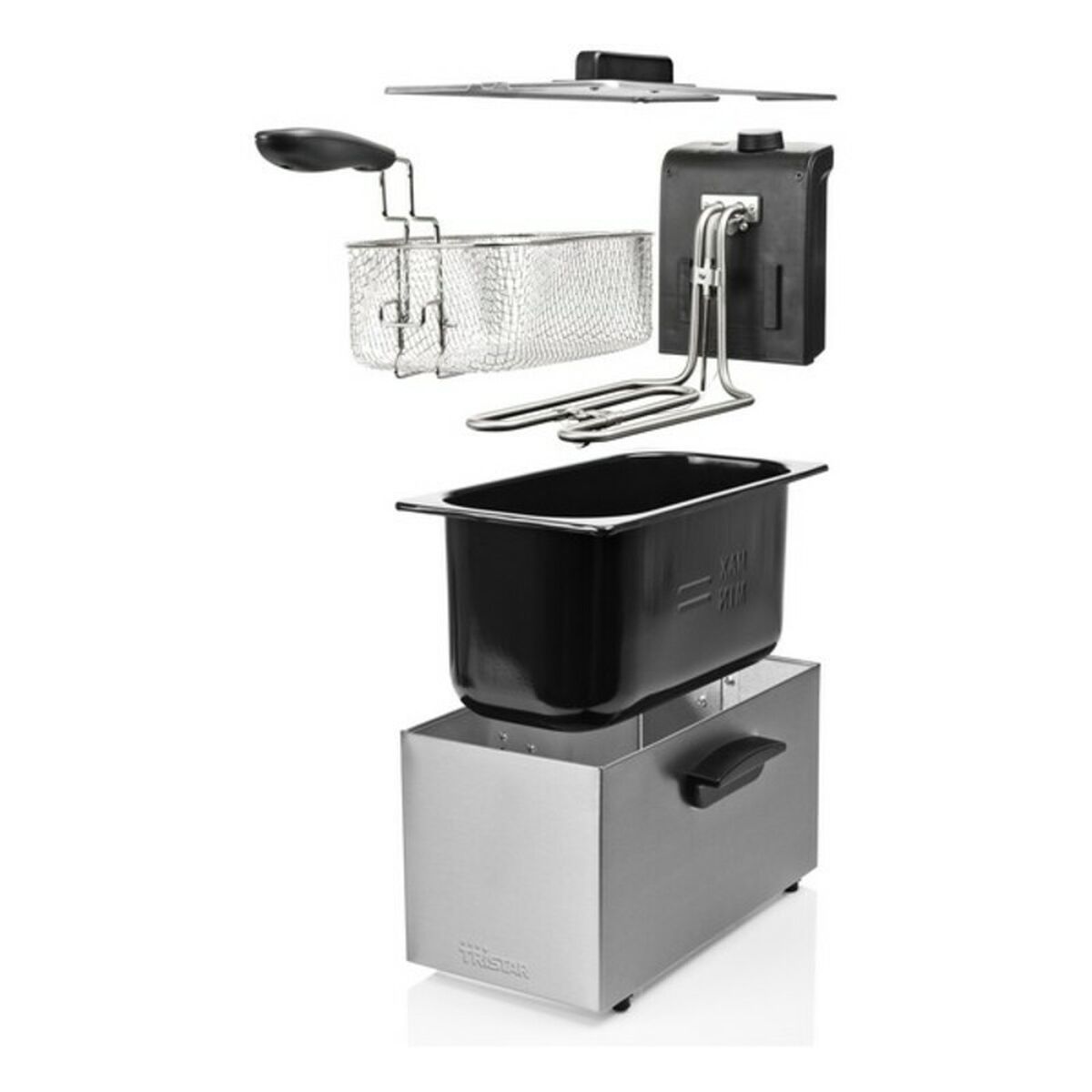 Fritös Tristar FR6946 3 L 2000W Rostfritt stål - 3