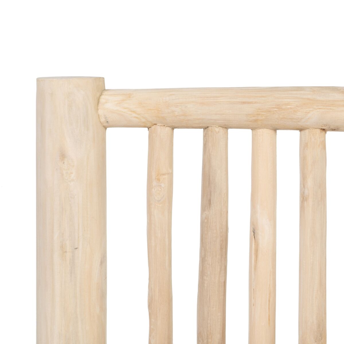 2-mans soffa AKAR Naturell teakträ 131 x 80 x 77,5 cm - 6